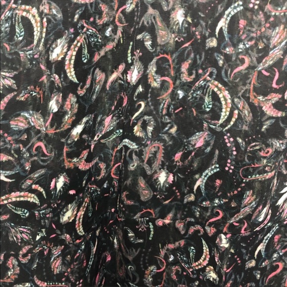 Iro Black Honess Printed Tiered Mini Dress 34 2 - Picture 7 of 8